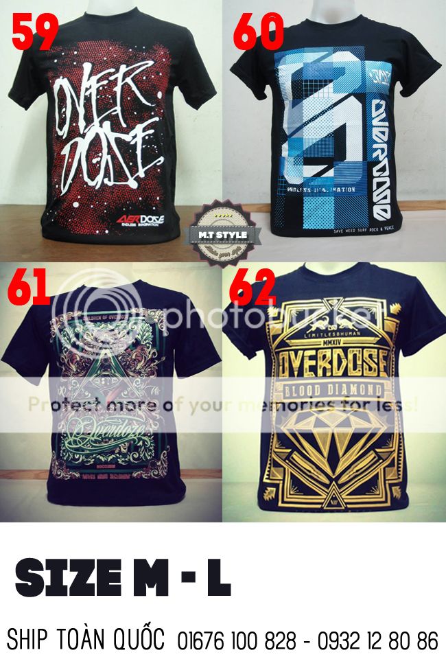 Áo thun Thái Lan thương hiệu Overdoze cực chất - 19