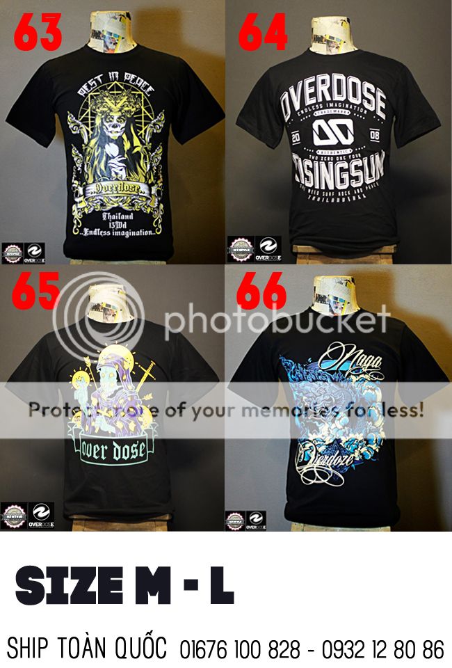 Áo thun Thái Lan thương hiệu Overdoze cực chất - 20