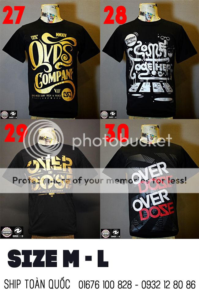 Áo thun Thái Lan thương hiệu Overdoze cực chất - 11