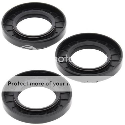 Yamaha YFM550FG Grizzly 4x4 FI 20092012 Rear Differential Seals Kit