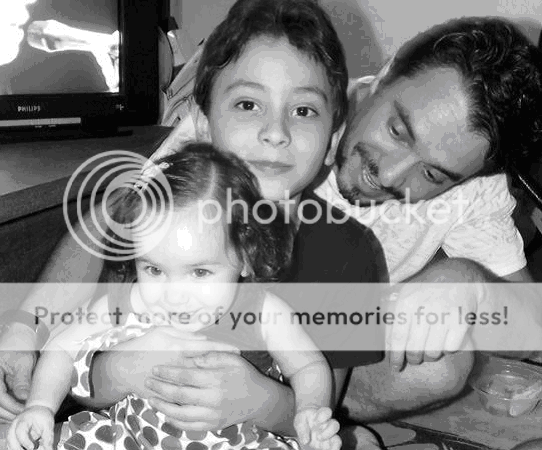 Alcino e os filhos Myguel e Cristina(arquivo pessoal)