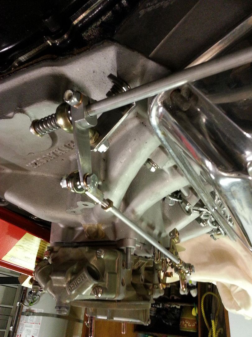 Mechanical Throttle Linkage Mock